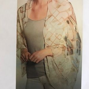 Ted Baker Silk Cape Scarf
